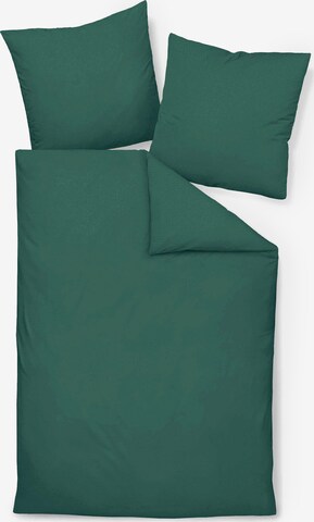 JANINE Duvet Cover in Green: front