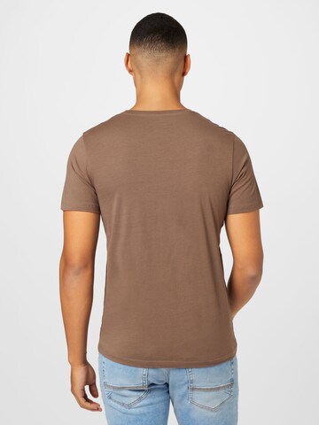 JACK & JONES T-Shirt in Braun