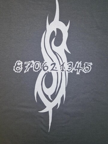 SLIPKNOT Shirt 'Albums Platter'‌ in Grau