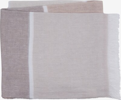 MJM Schal 'Ilse' in hellbeige / hellbraun / hellgrau, Produktansicht