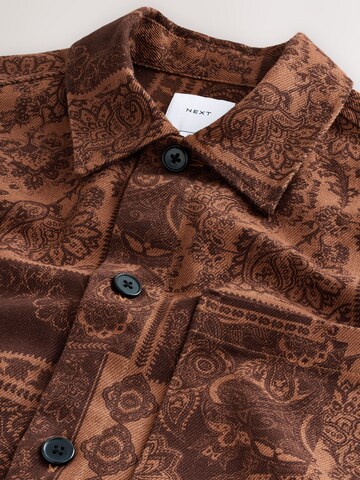 Next Демисезонная куртка в Коричневый