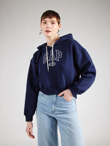 GAP Sweatshirt i blå: forside