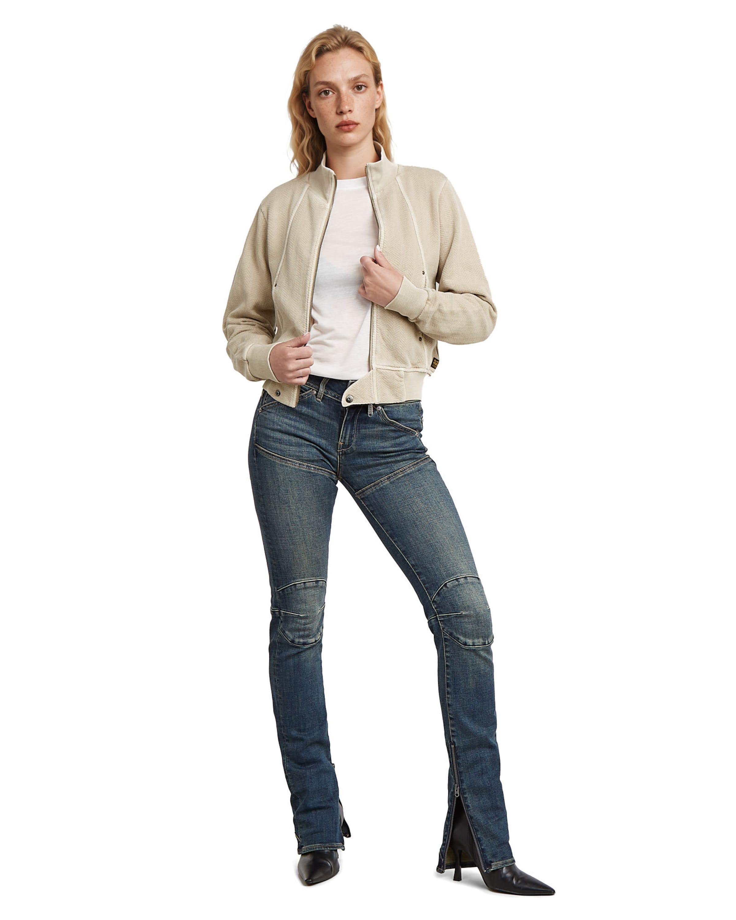 G-STAR Sweatvest in Beige