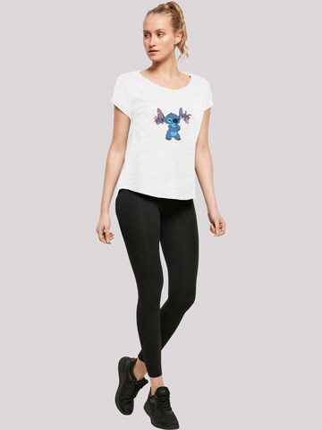 T-shirt 'Disney Lilo And Stitch Little Devils' F4NT4STIC en blanc