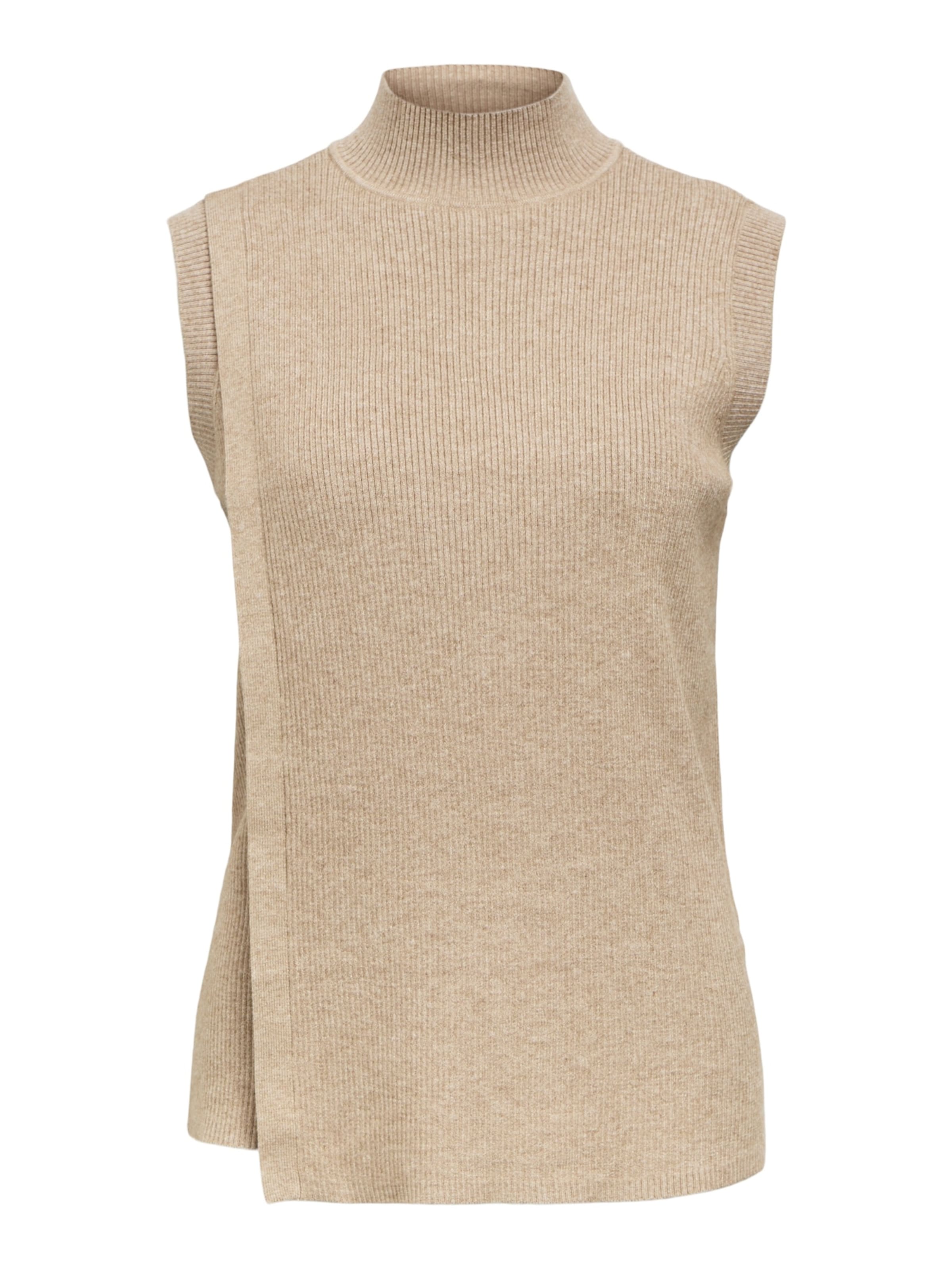 OBJECT Πουλόβερ 'OBJFAE THESS' σε καφέ: μπροστά