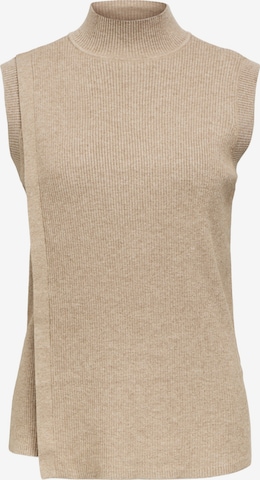 OBJECT Sweater 'OBJFAE THESS' in Brown: front