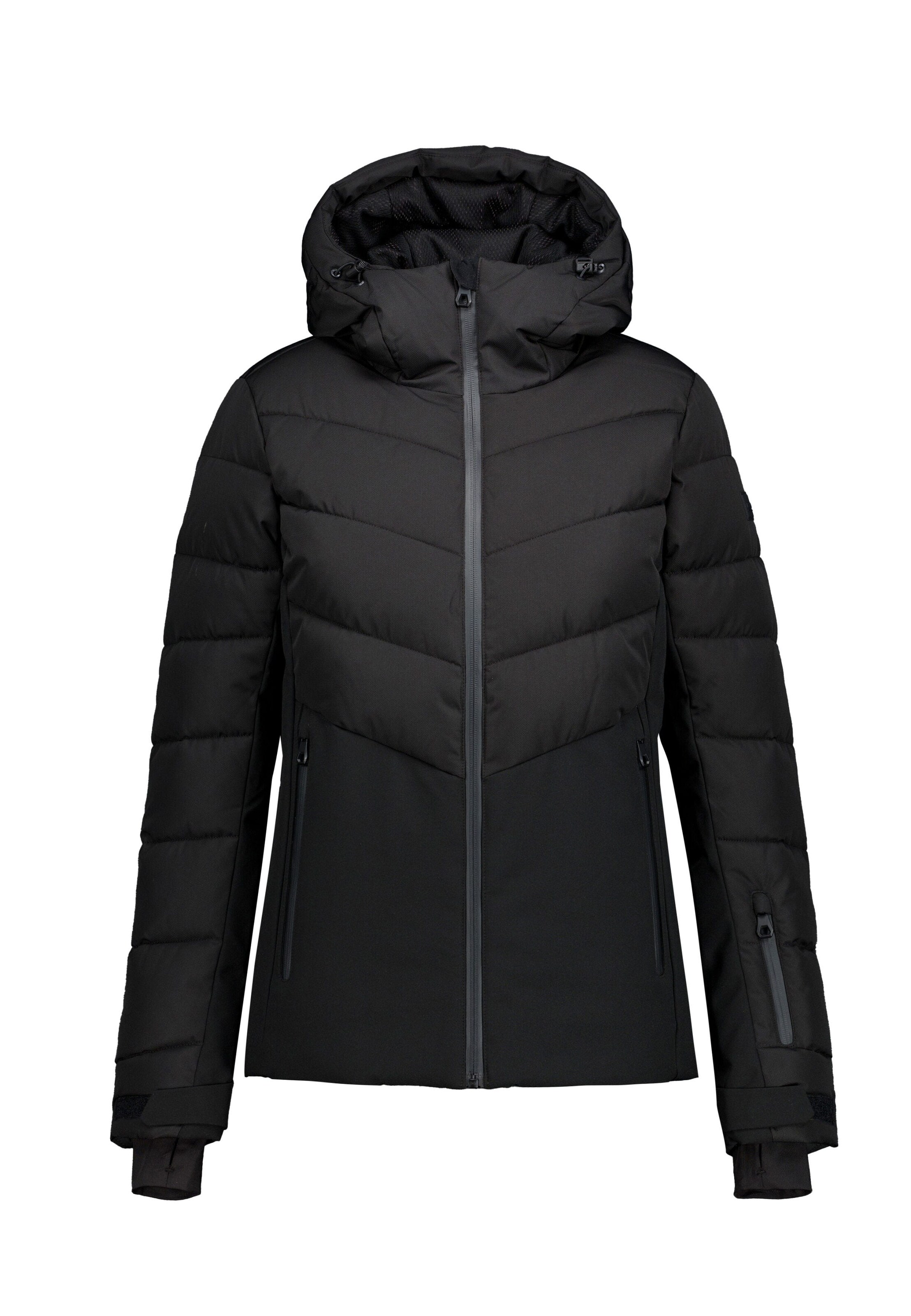 ICEPEAK Jacke in Schwarz: Vorderseite