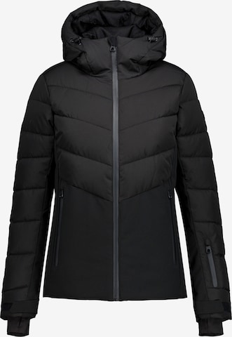 ICEPEAK Jacke in Schwarz: Vorderseite