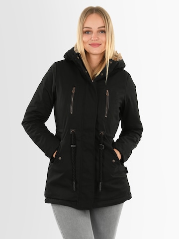 NAVAHOO 'Winterjacke Diamond ' in Schwarz: predná strana