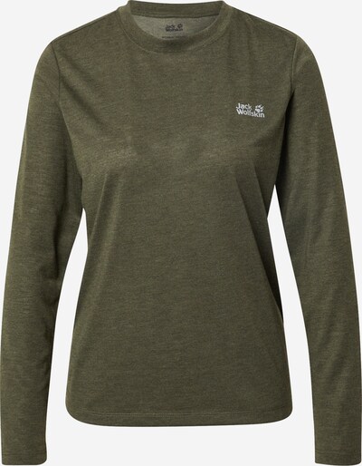 JACK WOLFSKIN Shirt in dunkelgrün, Produktansicht