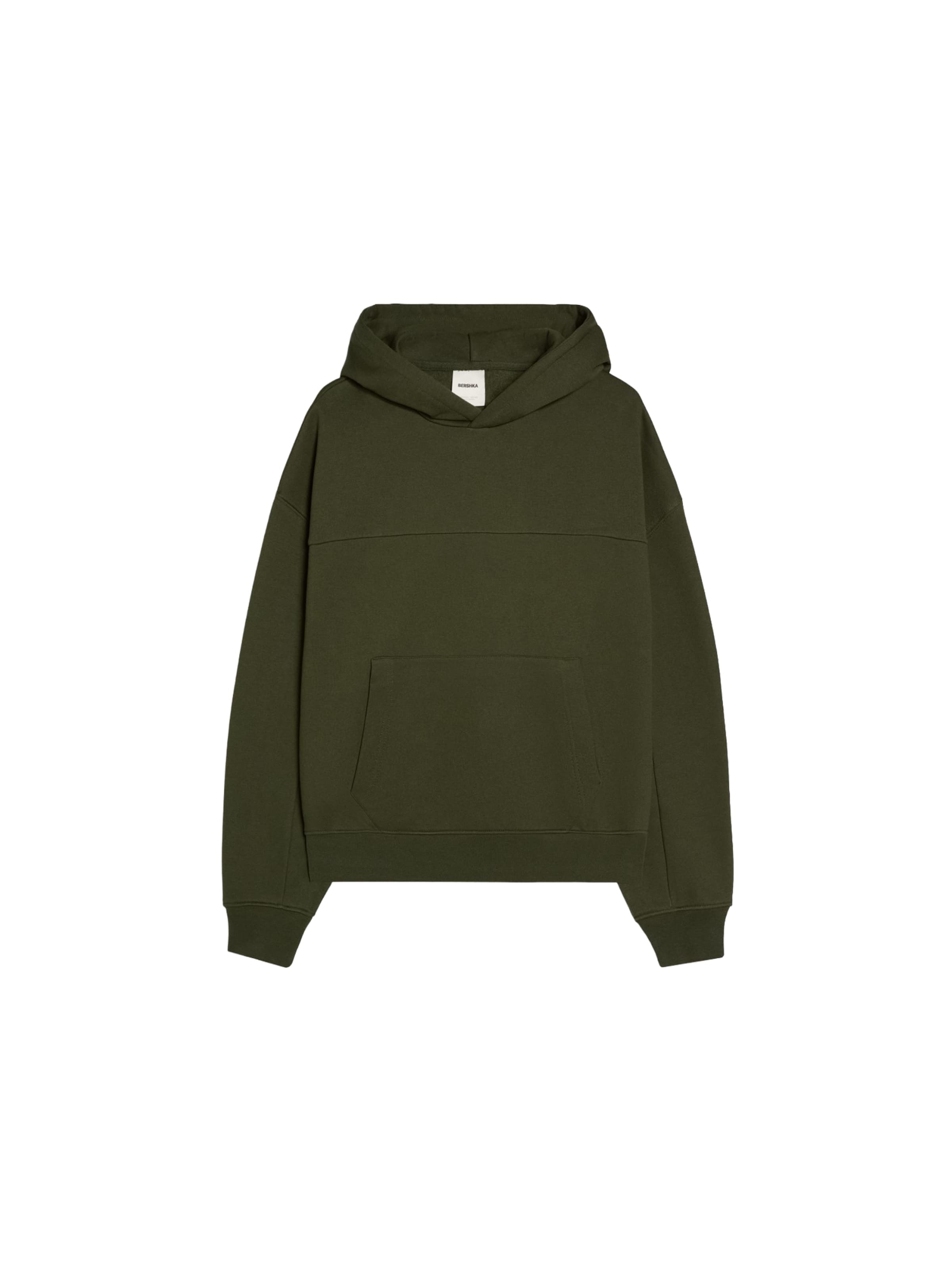 Bershka Mikina, veľkosť XS - jedľová, Produkt