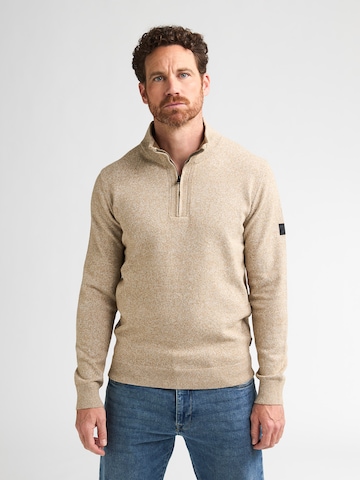 Petrol Industries Svetr – hnědá: přední strana