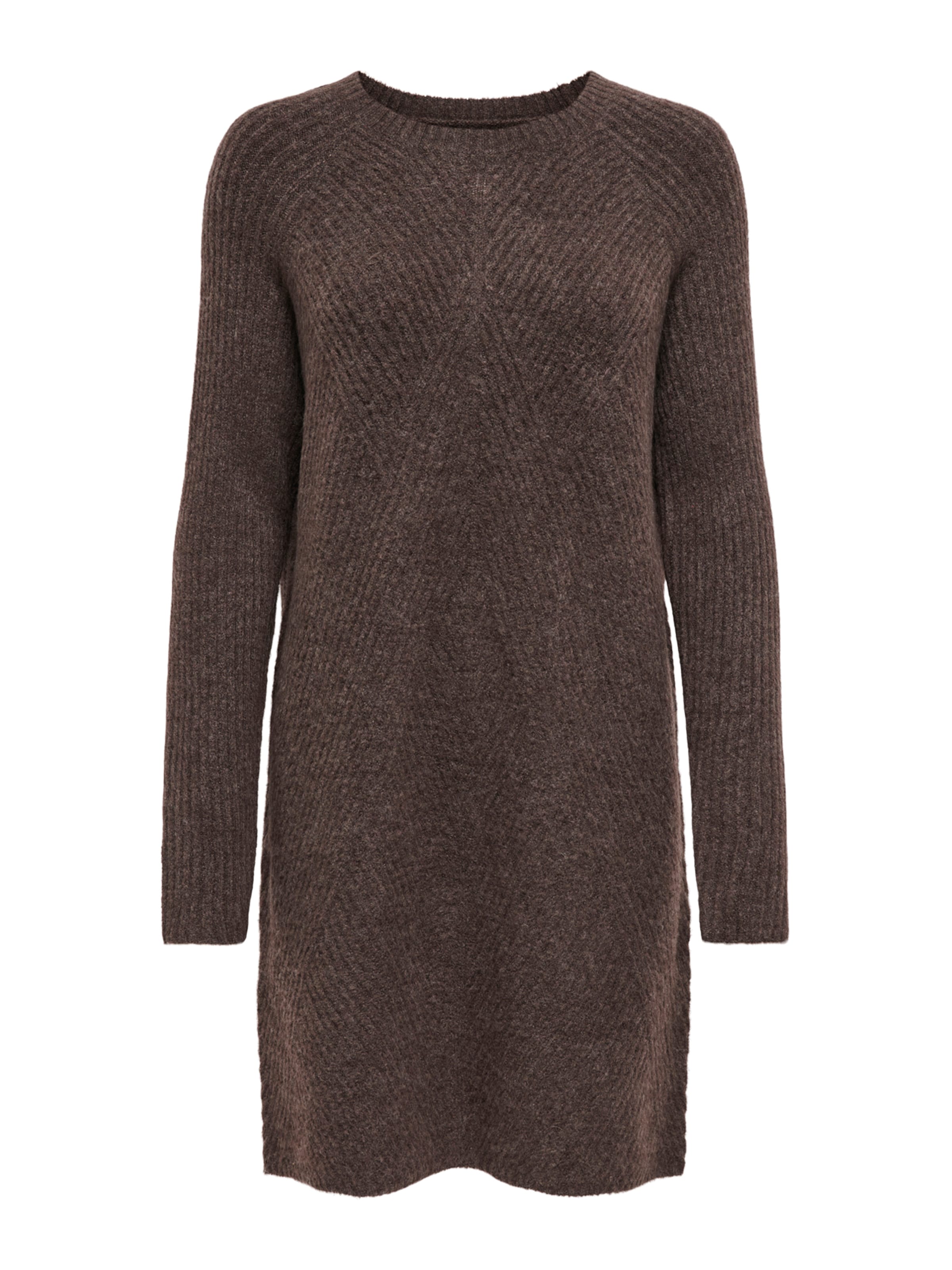 ONLY Трикотажное платье 'ONLCarol' в Коричневый: спереди