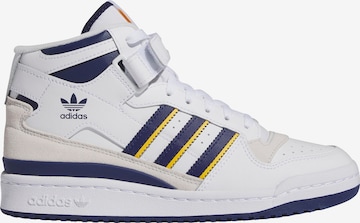 Sneaker înalt 'Forum' de la ADIDAS ORIGINALS pe alb