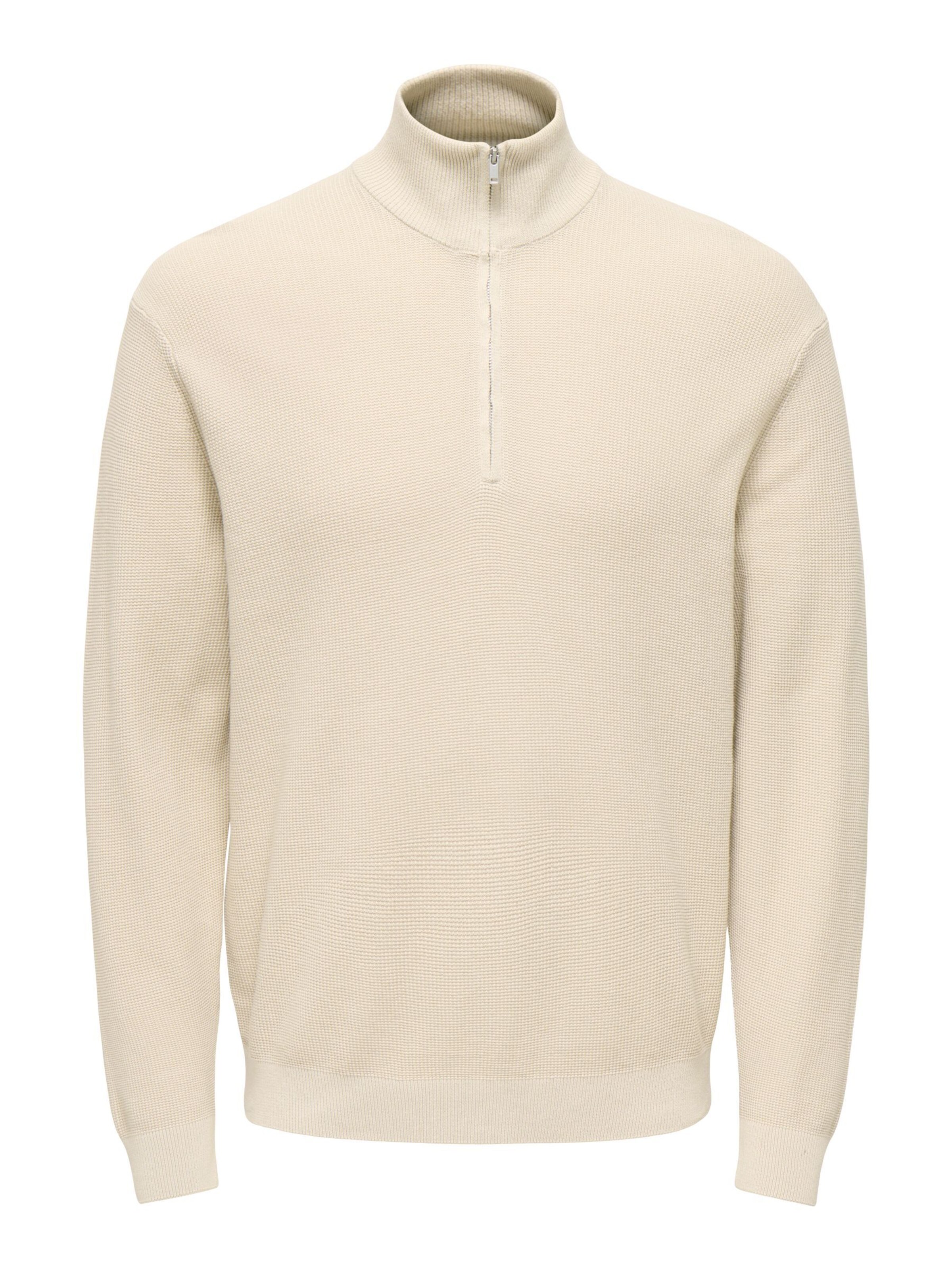 Only & Sons Pullover 'TONY' i L i beige, Produktvisning