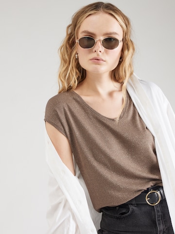 Maglietta 'PCBillo' di PIECES in marrone