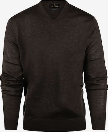 T-Shirt Steppin' out en marron : devant