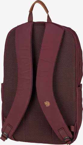 Fjällräven Backpack 'Räven' in Red