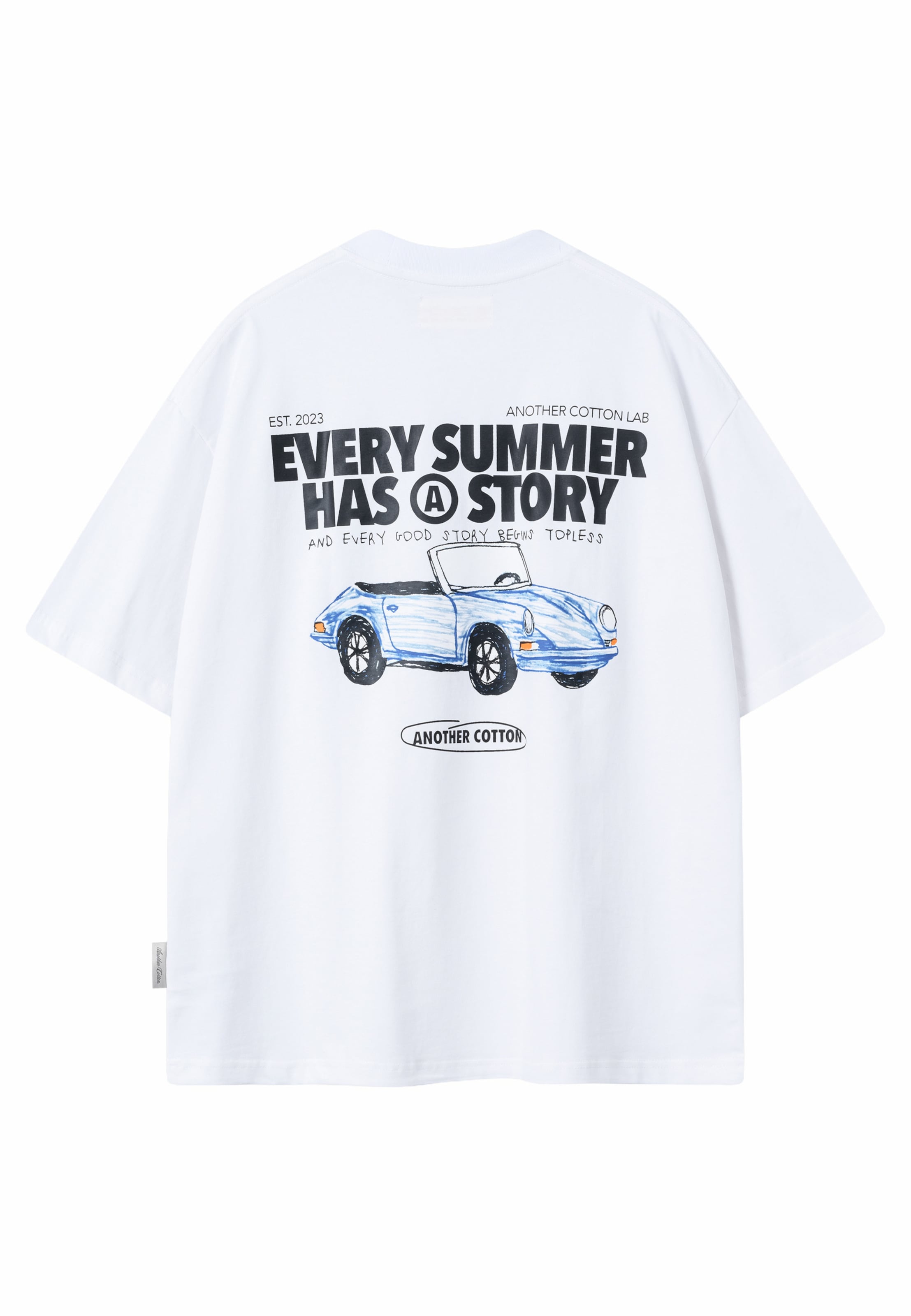 Another Cotton Lab - Camisa 'Summer Story' em branco