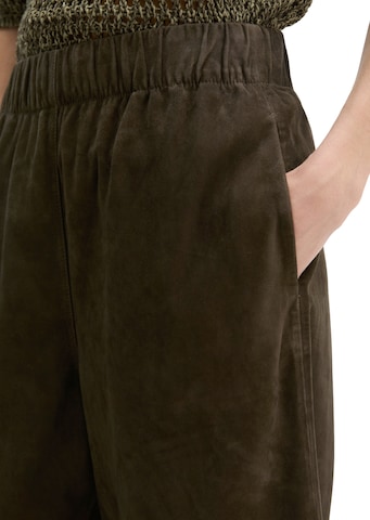 Marc O'Polo Loosefit Broek in Bruin