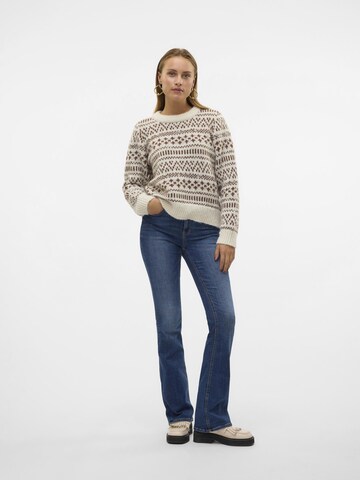 VERO MODA Pullover 'KAIRA' i beige