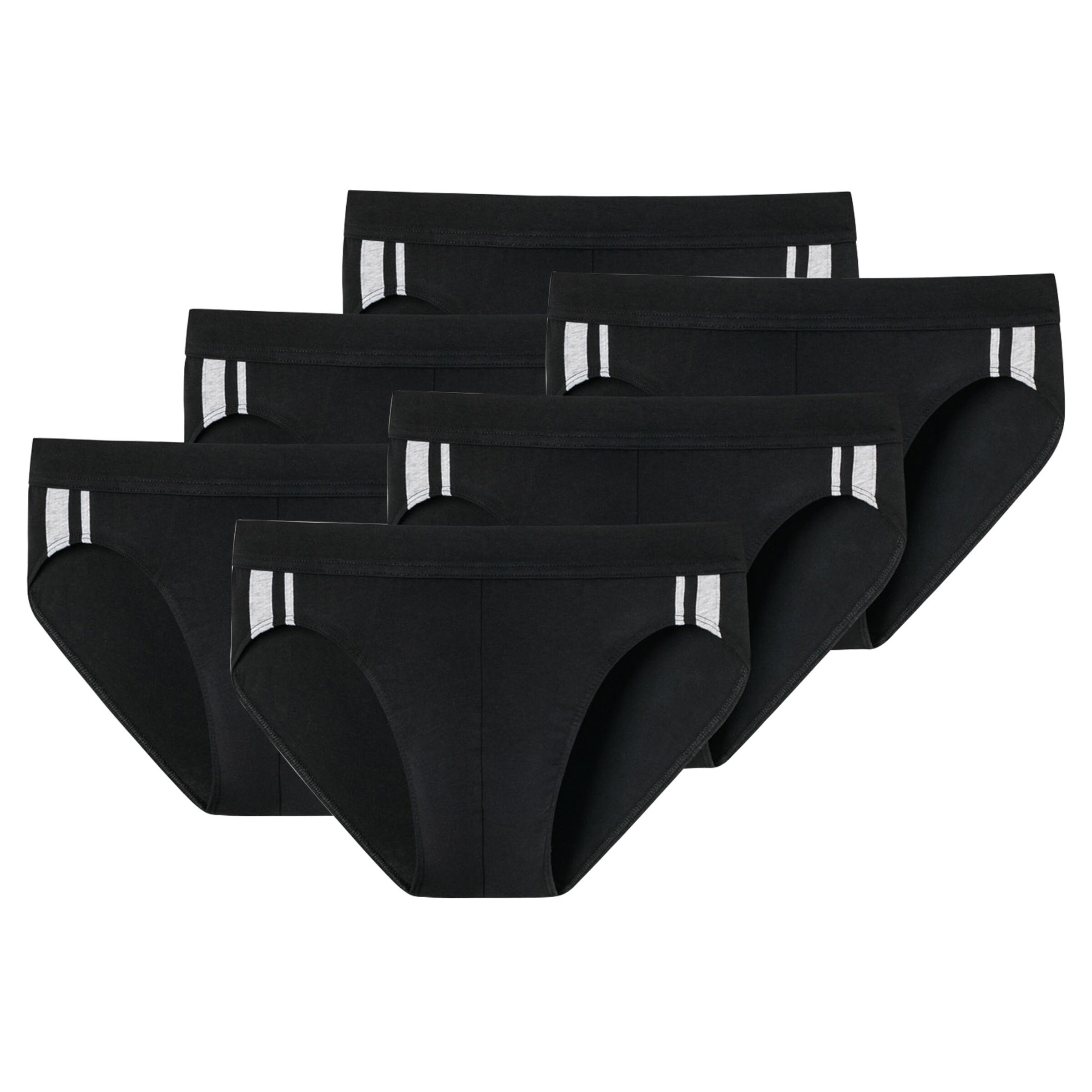 SCHIESSER Slipy – černá: přední strana