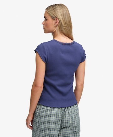 T-shirt 'Essential' Superdry & Co en bleu