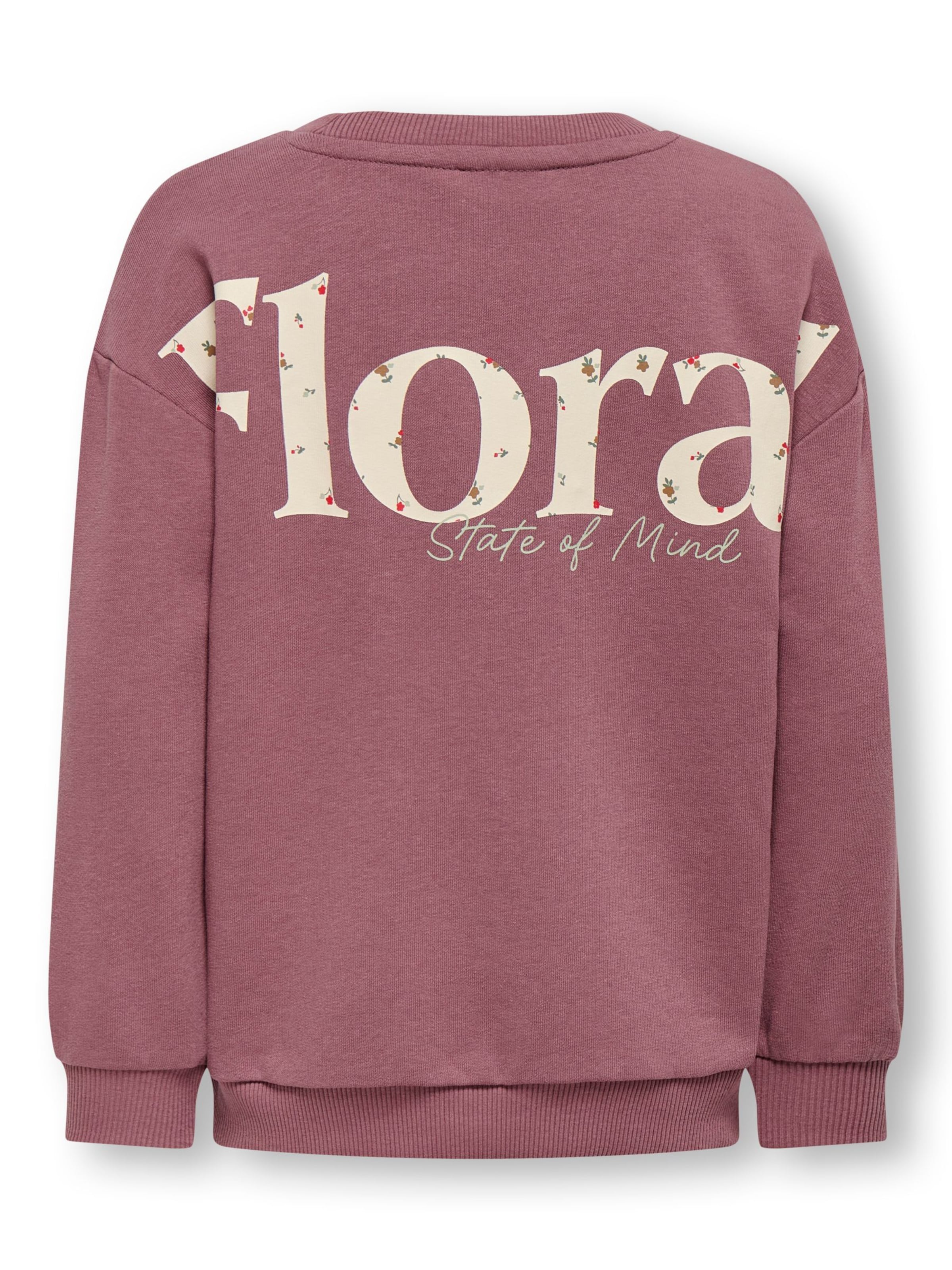Only Mini Sweatshirt 'KMGGeorgia' in Pink