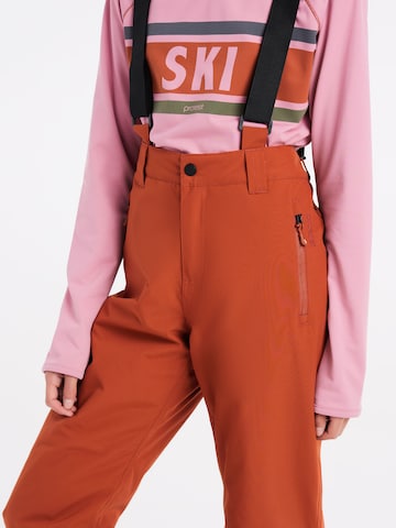 PROTEST Loosefit Sporthose 'SUNNY JR' in Rot