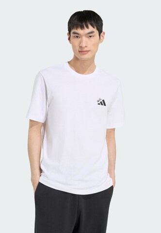 T-Shirt fonctionnel 'Sushi' ADIDAS SPORTSWEAR en blanc