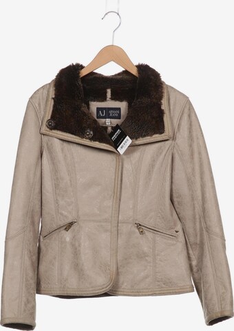 Armani Jeans Jacket & Coat in L in Beige: front