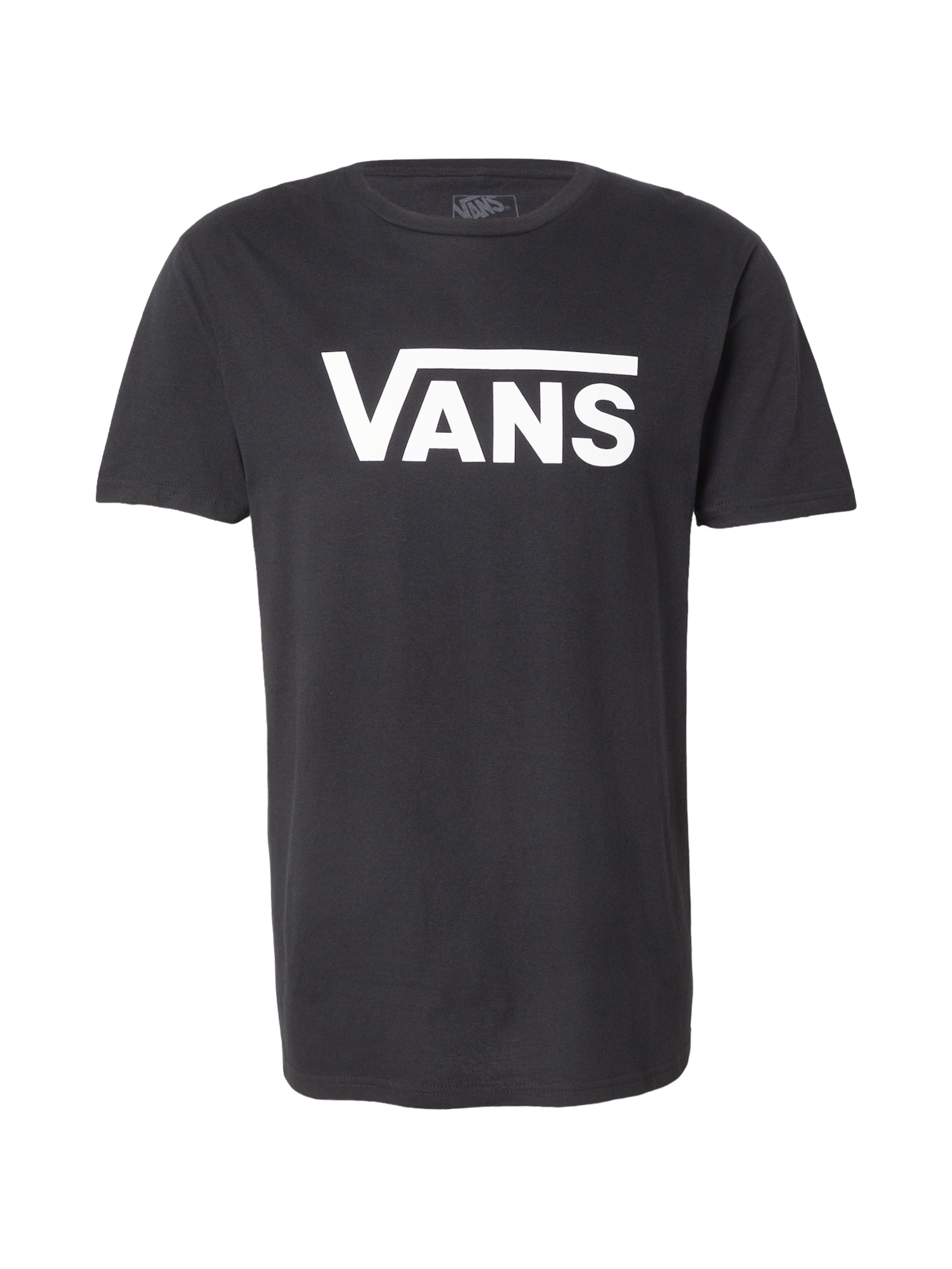 VANS - Camiseta 'CLASSIC' en negro: frente