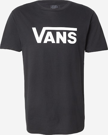 VANS - Camiseta 'CLASSIC' en negro: frente