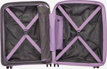 American Tourister Trolley 'Starvibe Spinner 55 EXP' in Lila