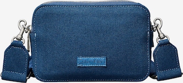 Calvin Klein Schoudertas in Blauw: voorkant