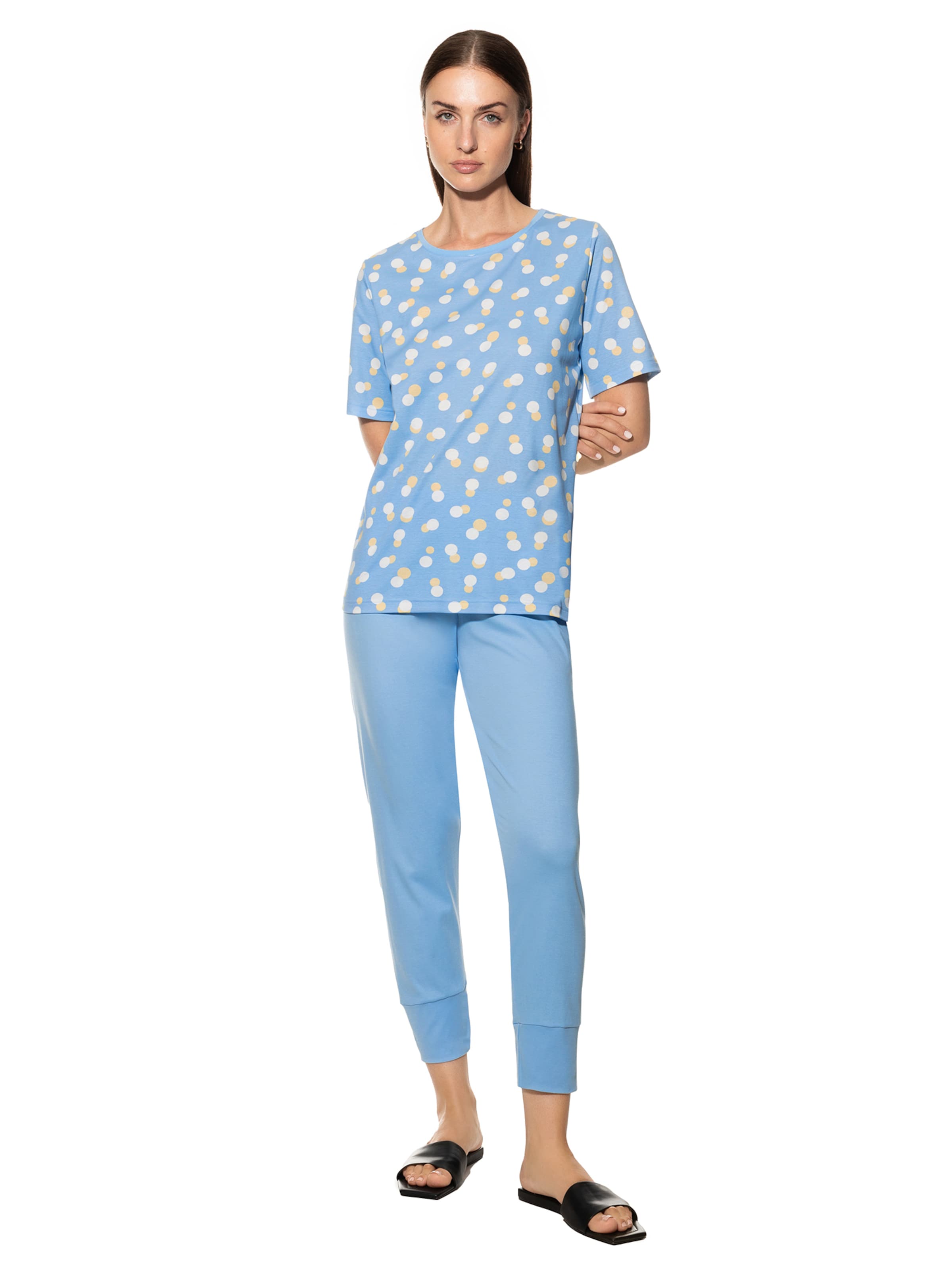 Pyjama 'Adryelle' Mey en bleu : devant