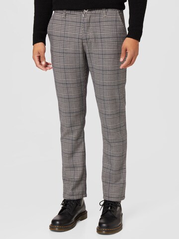 Regular Pantalon chino Brixton en gris : devant