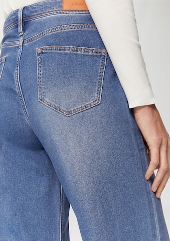 s.Oliver Wide leg Jeans 'Suri' in Blue