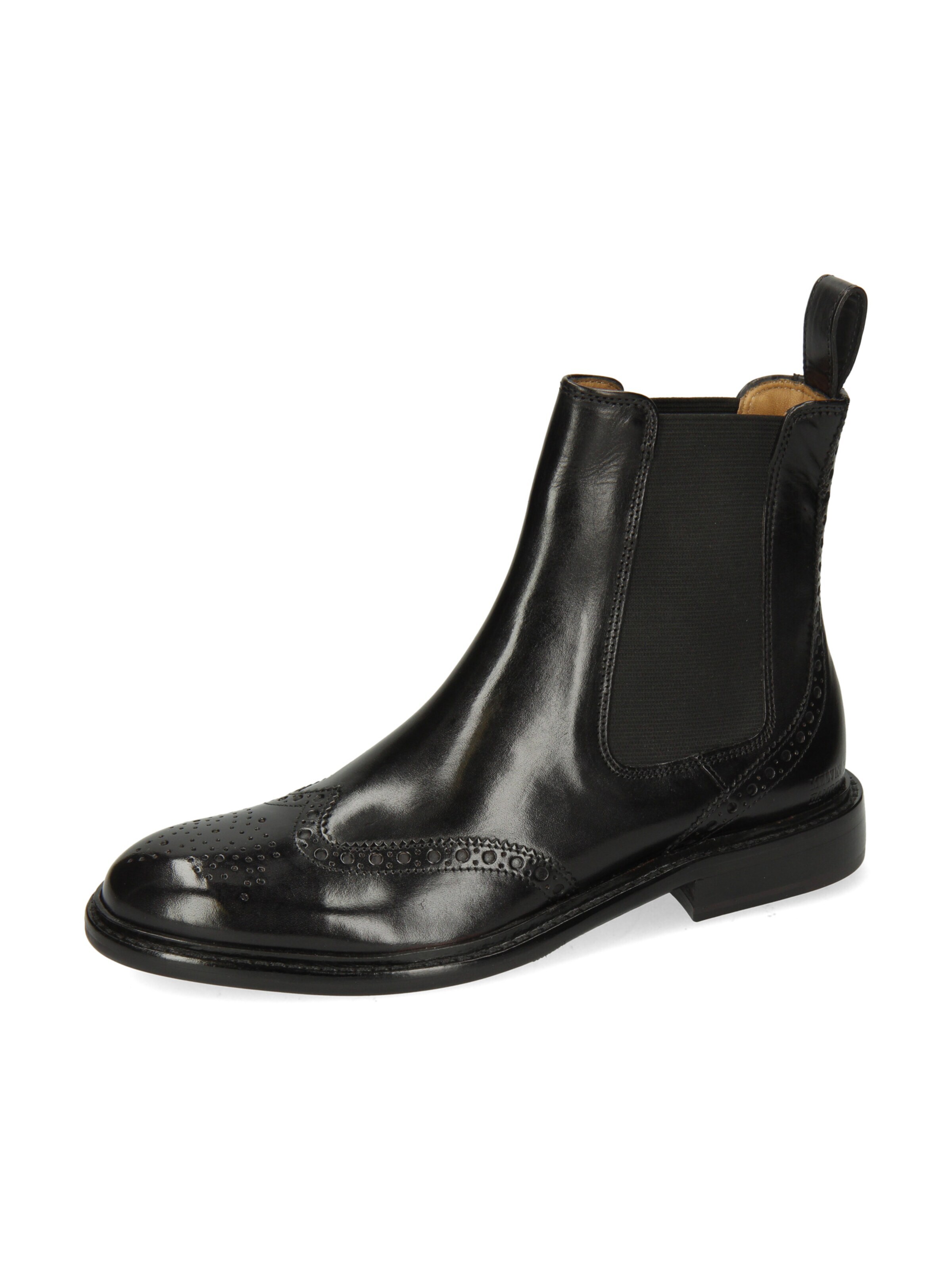 MELVIN & HAMILTON Chelsea Boots 'Sally 112' in Black: front