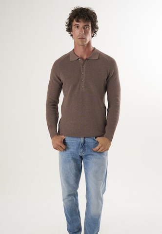 Pull-over Felix Hardy en marron