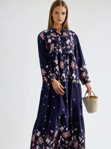 Hiccup Shirt dress in Blue