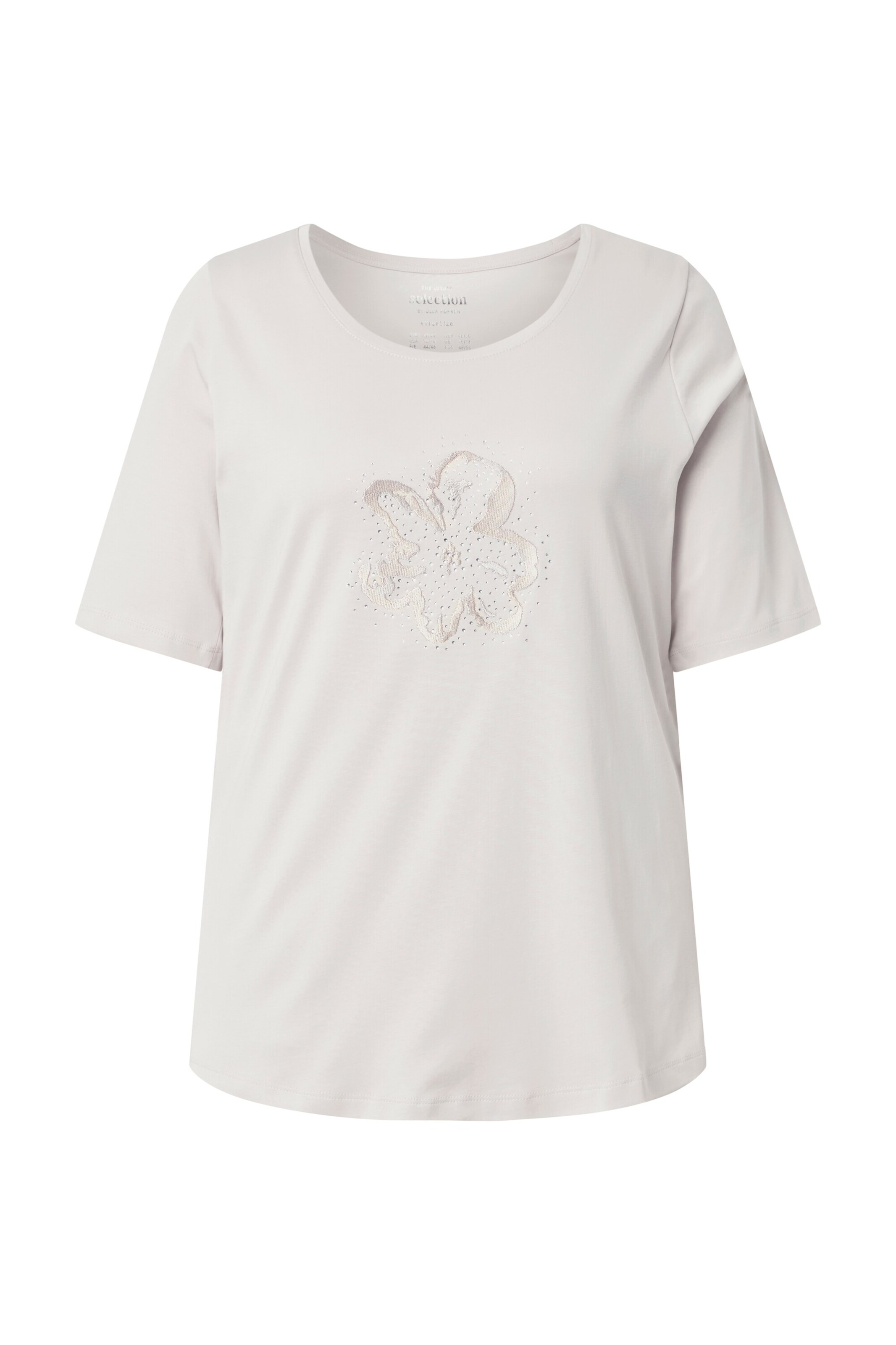 Ulla Popken Shirt in Grau: Vorderseite