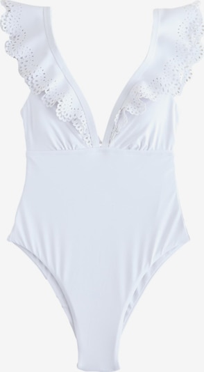 Maudymosi kostiumėlis iš Next, spalva – balta, Prekių apžvalga