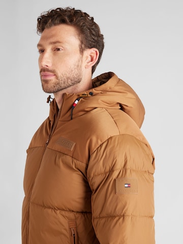 TOMMY HILFIGER Winter jacket 'New York' in Brown