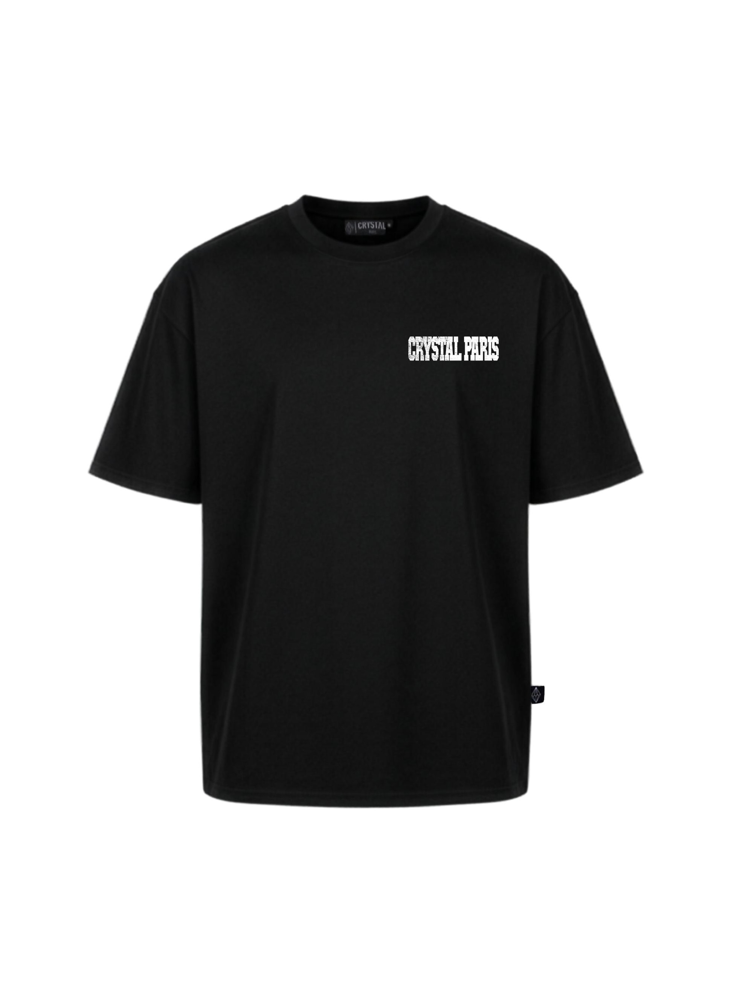 Crystal Paris Shirt 'Relentless' in Zwart