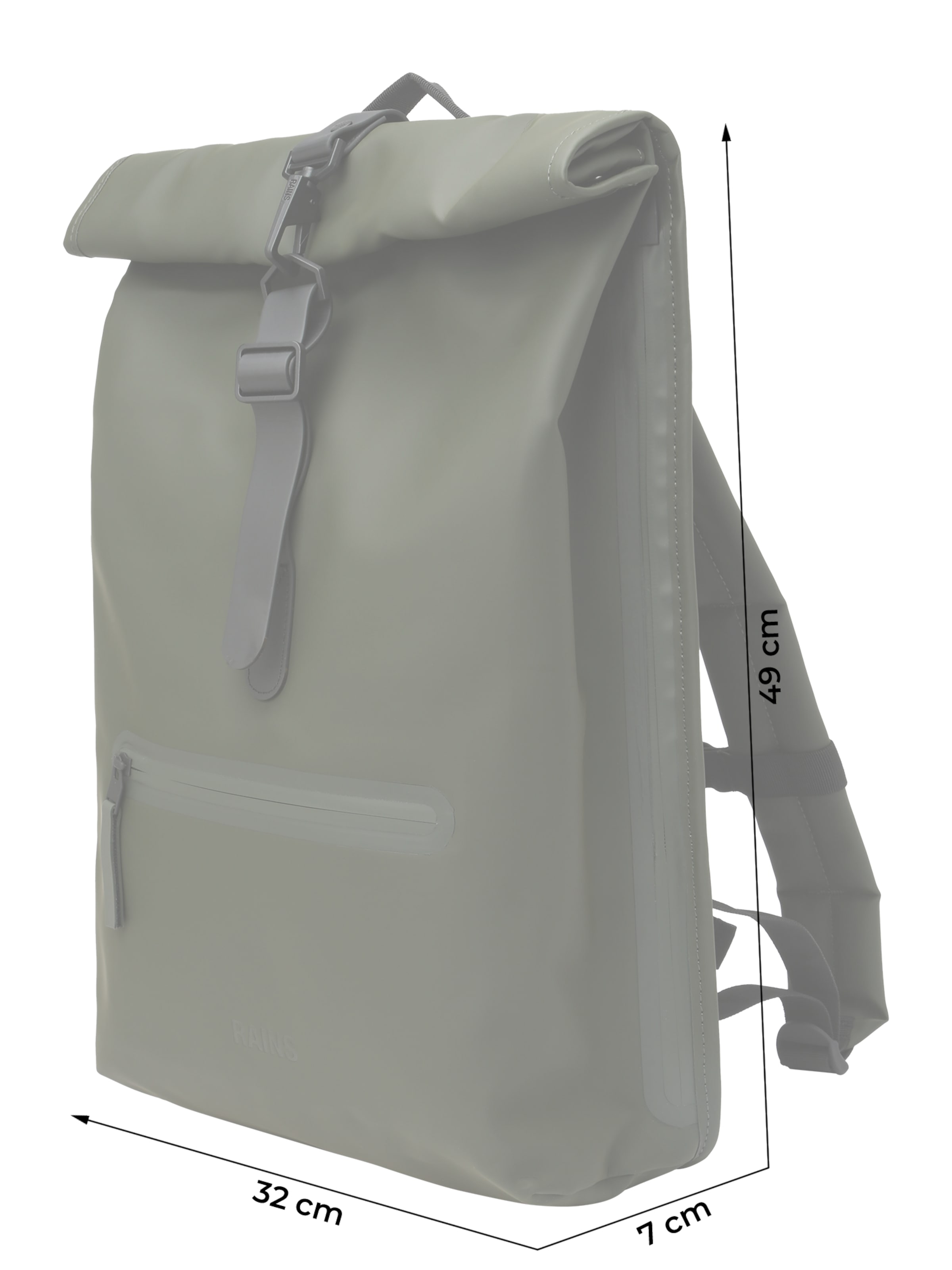 RAINS Backpack in Green
