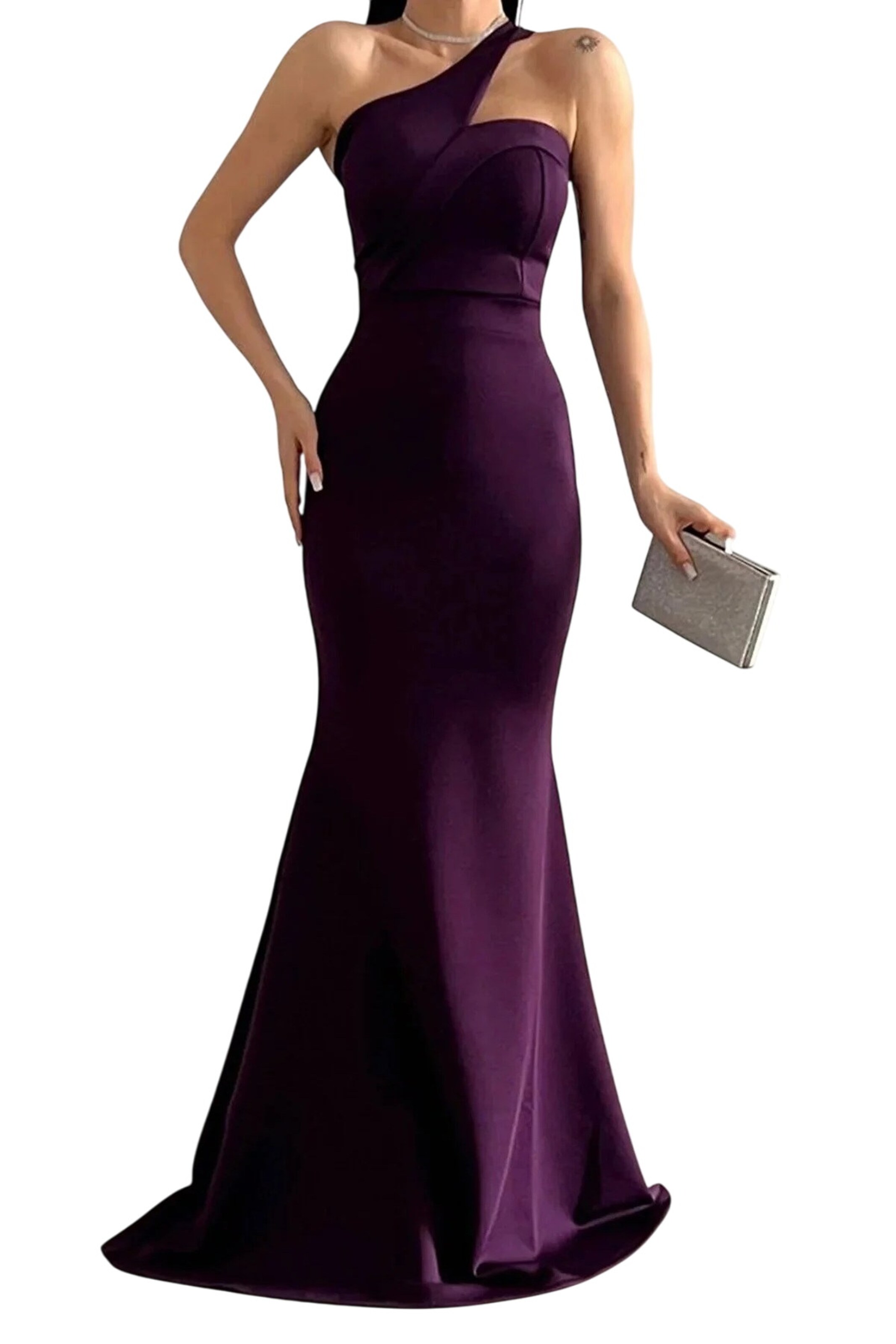 WOMAN VISION Dress in Purple: front
