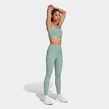 ADIDAS PERFORMANCE Skinny Sports trousers 'Ultimate' in Green