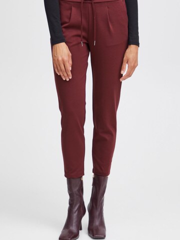 b.young Slimfit Chino 'Rizetta' in Rood: voorkant