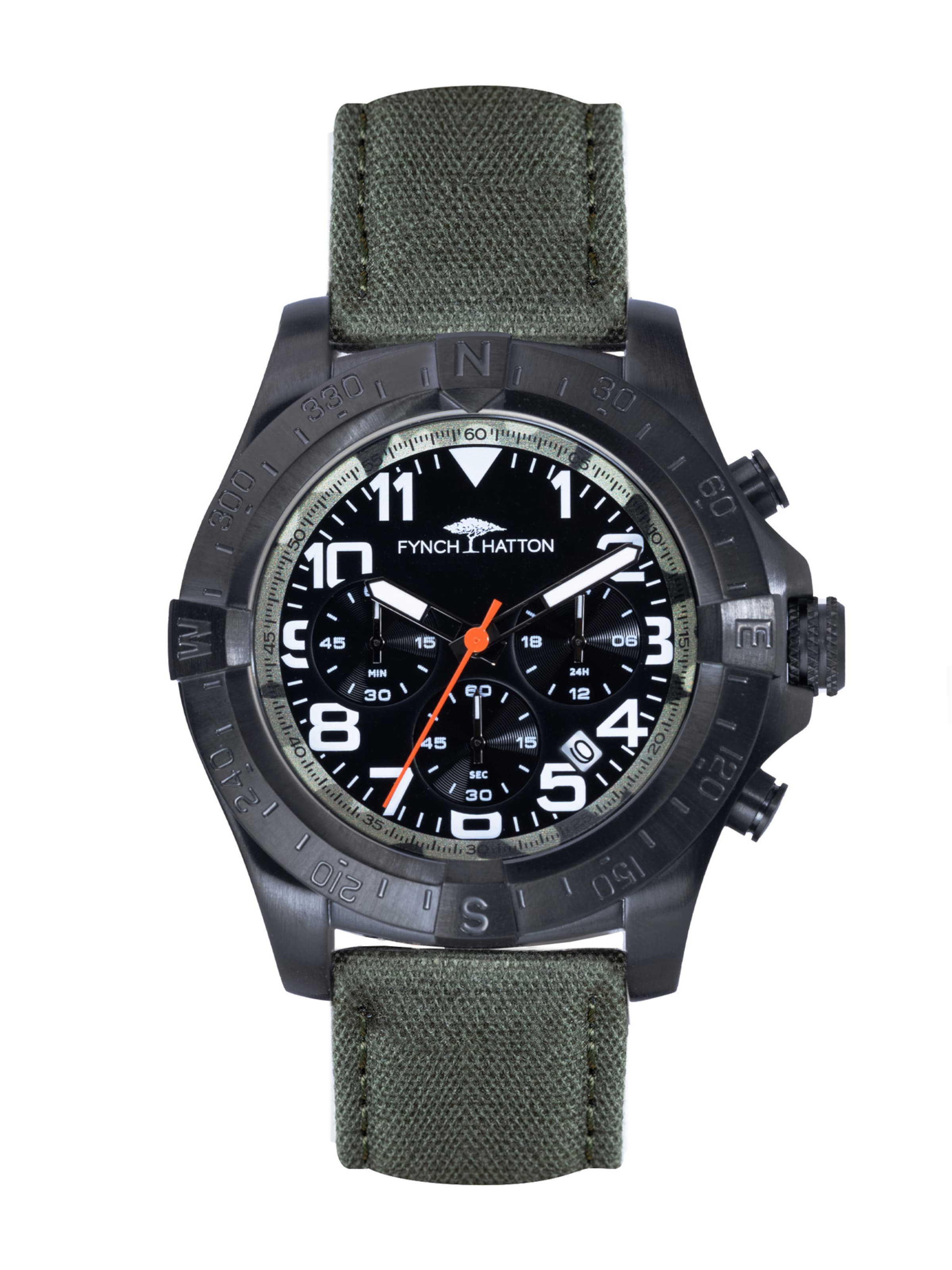 FYNCH-HATTON Analog watch in Green: front